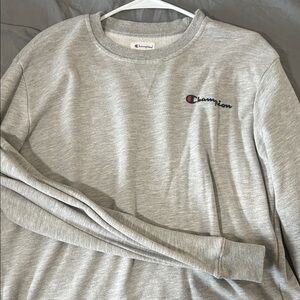 Champion Heather Gray Crewneck Sweatshirt